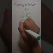 Counting In Ternary Base 3 Math Base3 Ternary Weirdmath