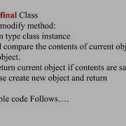 Very Important Interview Question How To Create Own Immutable Class