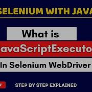 JavaScriptExecutor In Selenium WebDriver Execute JavaScript Code Using Selenium Seleniumwebdriver