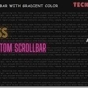 How To Create Custom Scroll Bar HTML CSS Customize Scrollbar TechiesCraze