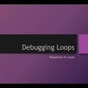 Debugging Java For Loops