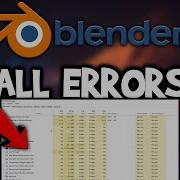 Blender How To Fix All Errors Complete Tutorial