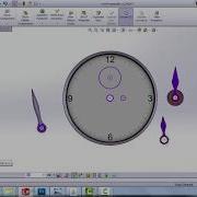 Solid Works Animated Clock I Animated Clock Design
