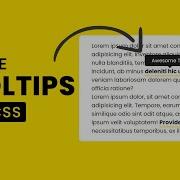 Create Simple Tooltips On Hover Simple Tooltip CSS