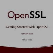 Getting Started With OpenSSL