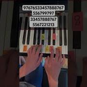 HELLO BY OMFG Piano Tutorial Roblox Shorts Nostalgia