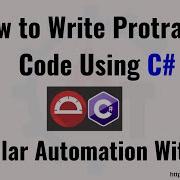 How To Write Protractor Code In C Angular Automation Testing With C