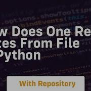 How Does One Read Bytes From File In Python