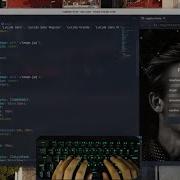 Asmr Programming Glass Morphism Register Form With Particles Background No Talking