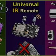 How To Make Universal Remote Control Using ESP8266 Google Assistant Cadio