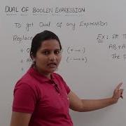 Dual Of Boolean Expression