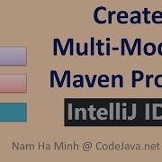 Создание многомодульного проекта Maven в IntelliJ IDEA