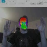 Mouse Control Music Visualization With Face Tracking