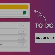 Список дел в Angular Учебник по Angular