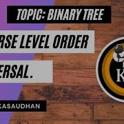 Reverse Level Order Traversal By Shivam Kasaudhan Kick The Problem
