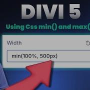 Using Min And Max In Divi 5 To Create Intelligent Layouts