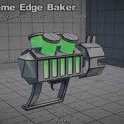 Wireframe Edge Baker Tool Showcase 2