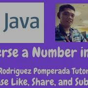 Reverse A Number In Java