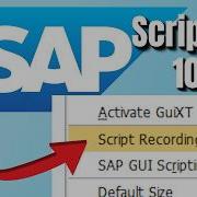 SAP GUI Scripting Introduction And Basics Start To Automate Your SAP Work
