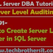 SQL Server DBA Tutorial 91 How To Create Server Level Trigger In SQL Server
