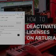 Arturia Website How To Deactivate Licenses