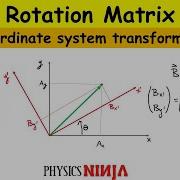 Rotation Matrix For Coordinate Transformation