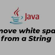How To Remove White Spaces From A String Using StringBuilder Java Javabasicsprogram
