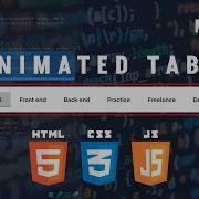 Animated Tabs HTML CSS JS