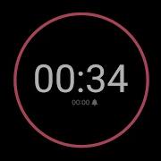 34 Second Countdown Timer IPhone Timer Style