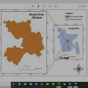 Картографирование исследуемой территории Создание макета карты в ArcGIS
