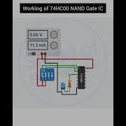 How To Use 74HC00 NAND Gate IC In Electronics Circuit