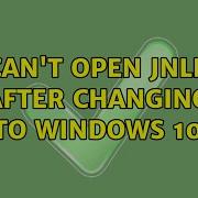 Can T Open JNLP After Changing To Windows 10 5 Solutions