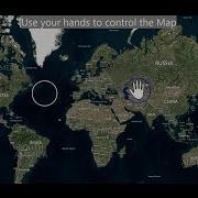 Natural Bing Maps Navigation Using Kinect For Windows And Multitouch Display