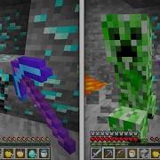 Minecraft UHC но добыча блоков порождает мобов