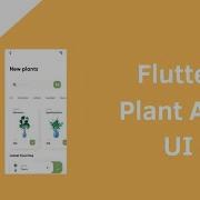 Flutter Plant App UI Design Flutter Flutter UI Speed Coding Tutorial