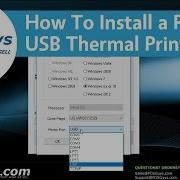 POSGuys How To Install A POS X USB Thermal Receipt Printer