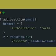 Using Python Requests To React To Discord Messages Discord Token