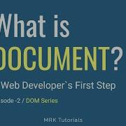 What Is Document Interface JavaScript Document Object Model Manipulation DOM