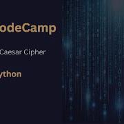 Build Caesar Cipher