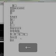 29 Пошаговый секвенсор в Pure Data