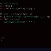 Java Tutorial On CopyOfRange Method In Arrays Create Sub Array From Array Copy Array