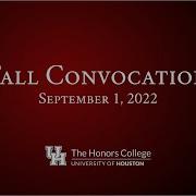 The Honors College Fall 2022 Convocation