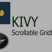 ScrollView With GridLayout In Kivy