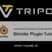 Tripo AI Blender Plugin Tutorial Install Generate 3D Models FAST