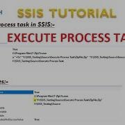 Execute Process Task In Ssis Zip And Unzip Files In Ssis Ssis Tutorial Part 65