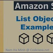 AWS SDK For Java S3 List Objects Examples