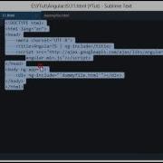 AngularJS Tutorial 11 Ng Include