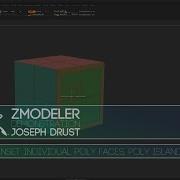 Действия с полигонами в ZBrush и ZModeler Вставка полигона