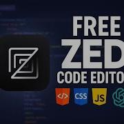 FREE Zed Code Editor HTML CSS JS ChatGPT Tutorial