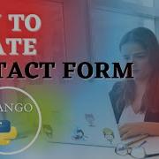 Creation Of A Contact Form PYTHON DJANGO